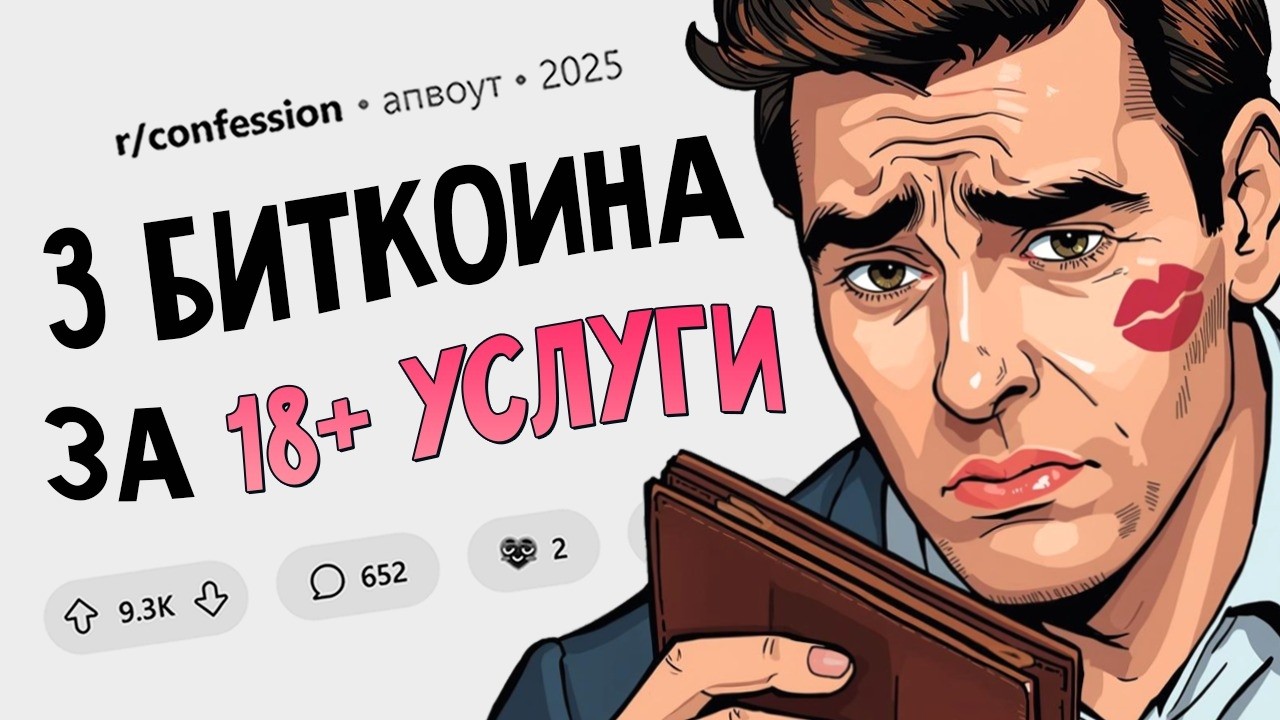 Я потратил 3 биткоина на эскортницу (Анонимные Признания #16)