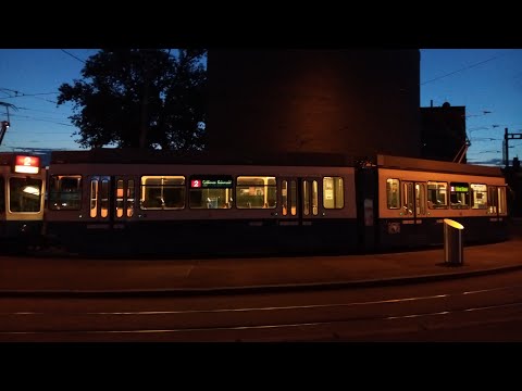 Straßenbahn Linie 2 (VBZ): Geissweid - Bahnhof Tiefenbrunnen (03.07.2023) Teil/Part 3