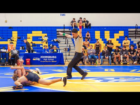 132 – Andrew Troekurov {G} of Grayslake North IL vs. Dane Sorensen {R} of Richmond Burton IL