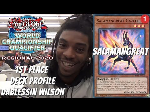 Yugioh New Format 2019 Lenexa, KS Regional 1st Place Deck Profile - Salamangreat - Dablessin Wilson