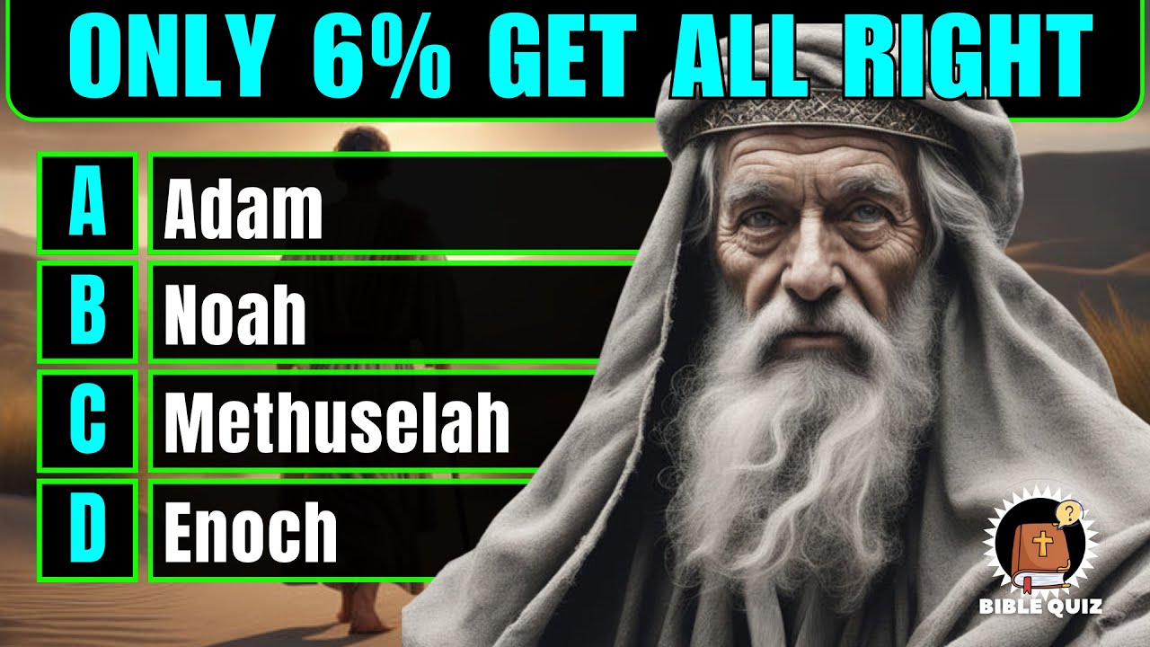 15 BIBLE QUESTIONS TO TEST YOUR BIBLE KNOWLEDGE - Bible Quiz