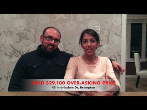 Testimonial: 45 Interlacken Dr, Brampton