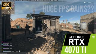 RTX 4070 TI | Call Of Duty Warzone 2.0 - DLSS 4K Max Settings
