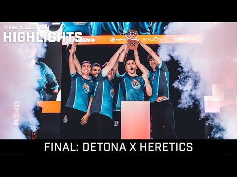 DETONA VS HERETICS - MELHORES MOMENTOS - FINAL OMEN ATLANTIC CHALLENGE
