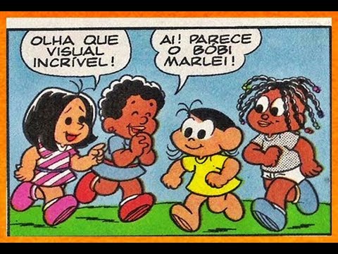 O novo visual do Jeremias - Quadrinhos Turma da Mônica