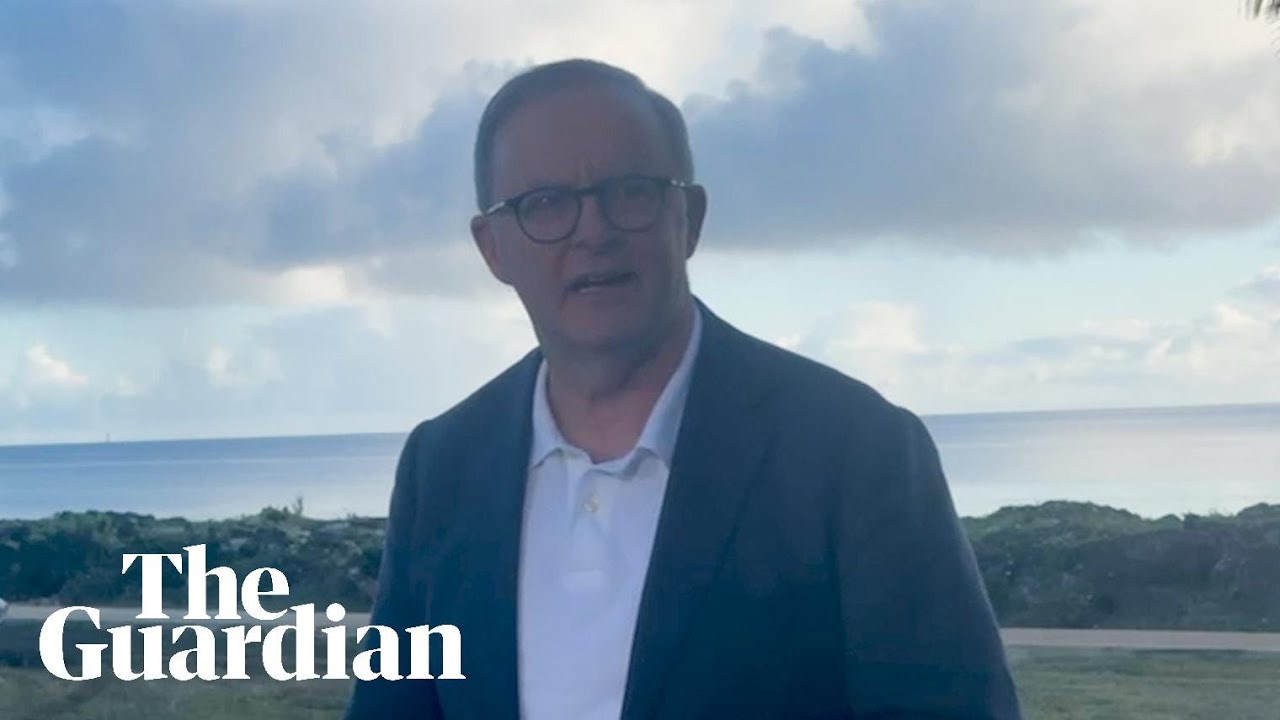 'Chill out,' Australian PM says after he is caught on camera joking with US official