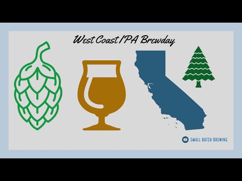 Home Brewing a West Coast IPA - Brew day