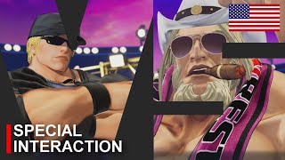 【KOF XV】CLARK vs ANTONOV ► Story Special Interaction English Mod