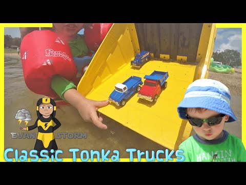 Throwback Thursday Vintage Blue Tonka Dump Truck Pick Up Truck