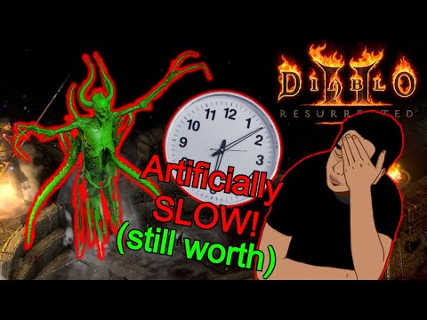 Time spent on 250 Mephisto runs(hell). Orbwall Sorc [Drop highlights] | Diablo 2 Resurrected