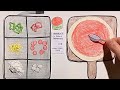 Paper diy 🖍| Paper play 🍕| Working in a mini pizza house 🏠 | ASMR | part 1