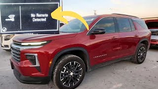 “No remote detected” warning in Chevy vehicles