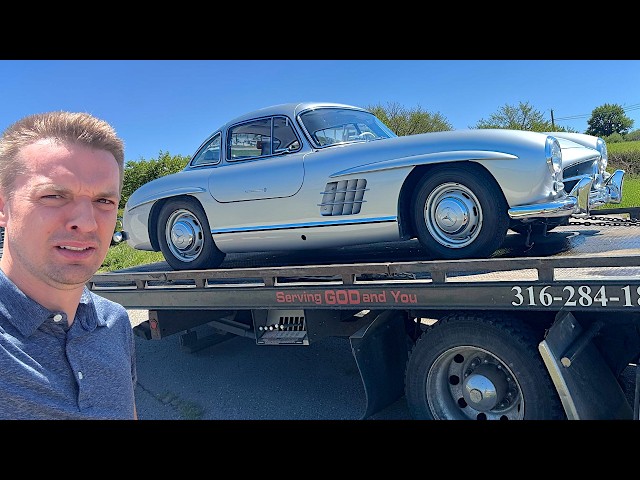 The Engine On My $2,000,000 Mercedes 300sl Gullwing Catastrophically Failed – Hoovies Garage