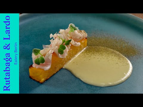 Recipe for Rutabaga with Lardo Bacon & Beurre Blanc