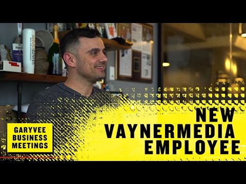 One on One Meeting with a New VaynerMedia Employee | GaryVee Business Meetings