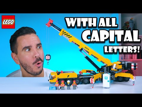 THE LEGO SET! || LEGO City 60409 Mobile Construction Crane REVIEW