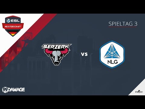 CS:GO - Berzerk vs No Limit Gaming - ESL Frühlingsmeisterschaft 2019 - Tag 3 - Mirage