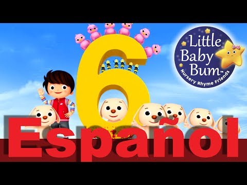 El número 6 | Canciones infantiles | LittleBabyBum