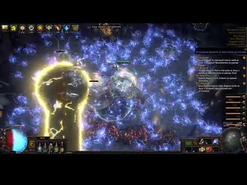 POE Heist 3.12: Aura stacker Spark ( stronger with with new alt gem ) UE fight