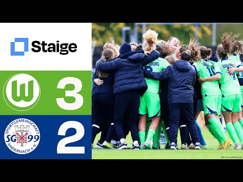 Wahnsinns Aufholjagd! VFL Wolfsburg U20 - SG Andernach 99 | 2. Frauen-Bundesliga