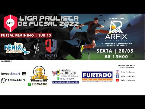 COLÉGIO FÊNIX x SPORTS ACADEMY - FUTSAL FEMININO SUB 15