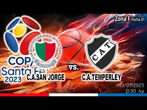 230714 Copa Santa Fe Provincia Deportiva 2023 | Básquet C.A.San Jorge vs C.A.Temperley