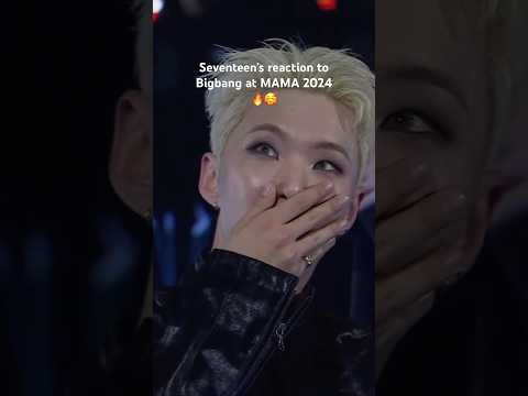 I love how Hoshi is so excited 😂🕺🏽 #kpop #bigbang #seventeen #mama2024