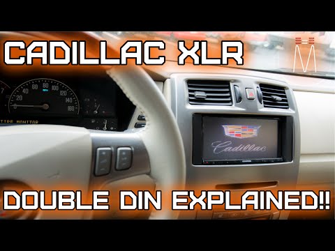Cadillac XLR Double Din Radio Install Retaining Bose, OnStar & Steering Wheel Controls