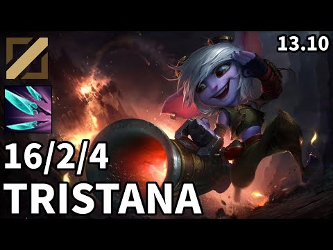 Tristana Mid vs Rumble - KR Master | Patch 13.10