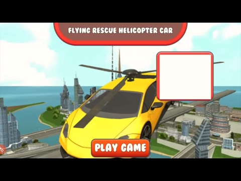 Flying Helicopter Car Rescue Video