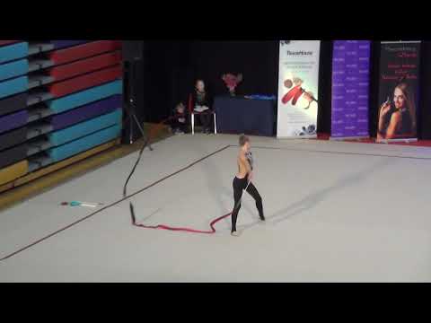 Alisa Paju ribbon final junior Eesti MV 2018