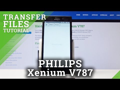 How to Transfer Files from PHILIPS Xenium V787 - Move the Data