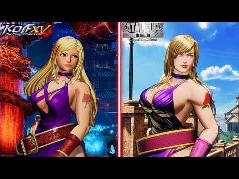 FATAL FURY: CotW vs THE KING OF FIGHTERS XV - Characters Comparison + Ultimate Move
