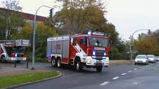 preview picture of video 'Löschzug + ELW BF Duisburg Hauptfeuerwache'