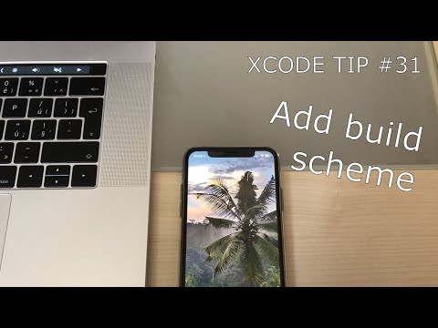 Add build scheme | Xcode Quick Tip #31