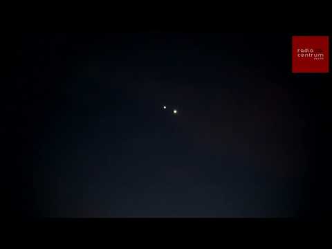 Wenus i Jowisz w koniunkcji. Rzeszów 01/03/2023.