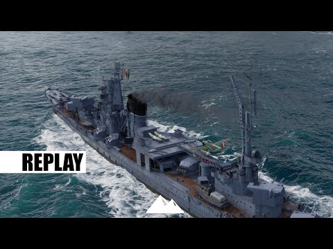 GOKASE, starker leichter Kreuzer für T6? JA! - World of Warships | [Replay] [Deutsch] [60fps]