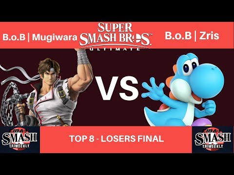 CibaoSmash 9thSaga - B.o.B | Mugiwara (Richter) vs B.o.B | Zris (Yoshi) - Top 8 LF