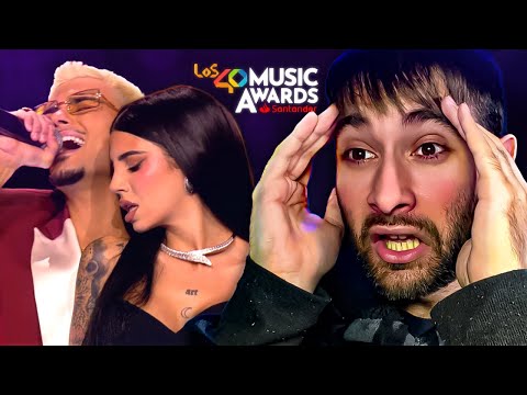 LA CALIDAD de ABRAHAM MATEO & NAIARA en LOS 40 Music Awards Santander 2024 es INDISCUTIBLE