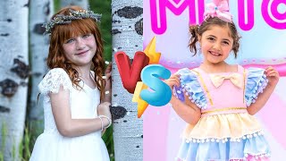 Adley (A for ADLY) VS Mila Marwah's | From 0 to 9 Years Old 2024