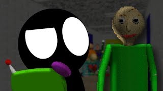 Stickman Vs Baldi's Basics in Education and Learning | Animation video