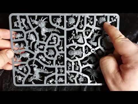 Blood Bowl: Lizardmen team & Kroxigor, a Mad Merlins unboxing.