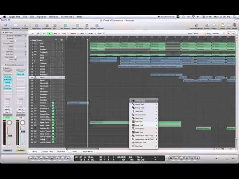 Logic Pro 9 Tutorial - Shortcuts