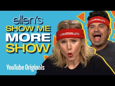 One Chip Challenge with Kristen Bell and Michael Peña