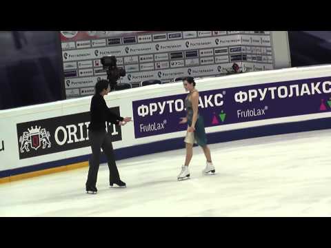 VIRTUE / MOIR, ILINYKH / KATSALAPOV, SHIBUTANI/ SHIBUTANI Practice SD. Rostelecom Cup 2012