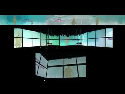 Croisière avec GIRL - 360° surround video projection (La Gaîté Lyrique, Paris 21 June 2011)