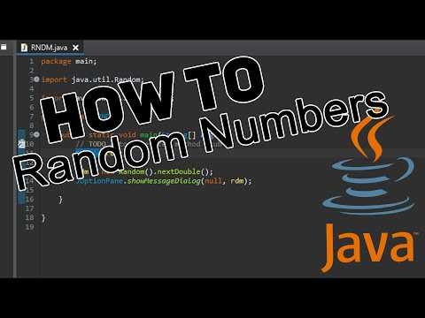 Java | How to get random numbers (int/double/long/etc) 2020