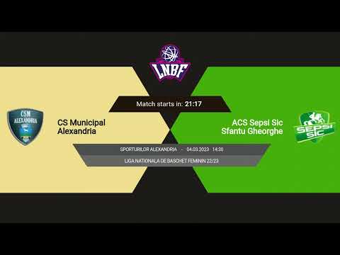 LNBF 2022-2023: CSM Alexandria - Sepsi-SIC Sfântu Gheorghe