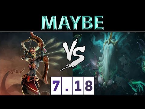 路垚 Maybe [Medusa] vs [Death Prophet] ► CN Ranked ► Dota 2 7.18