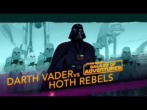 Darth Vader vs. Hoth Rebels - Crushing the Rebellion | Star Wars Galaxy of Adventures